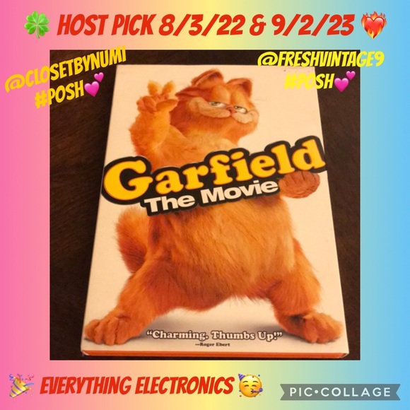 Garfield the movie full and widescreen Dvd - Picture 1 of 4